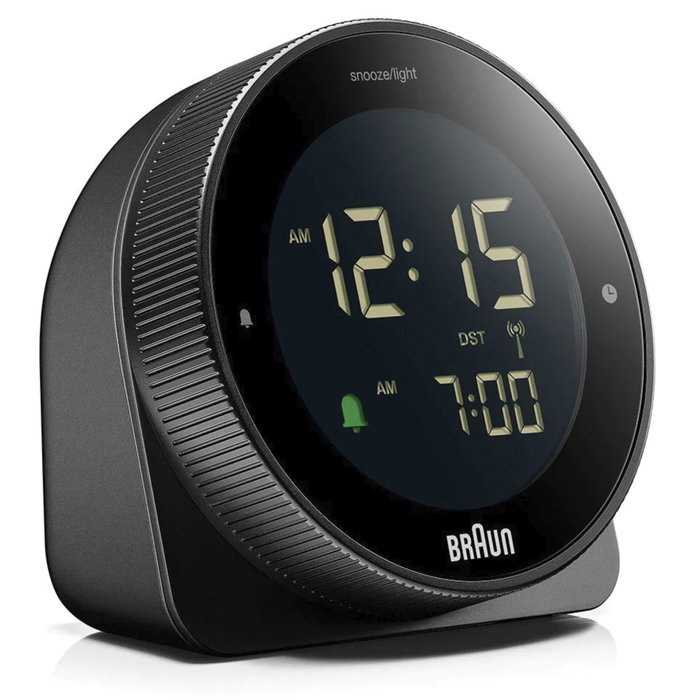 Braun BC 24 B DCF Reloj despertador digital negro Braun BC 24 B DCF Reloj despertador digital negro