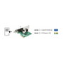 DeLOCK 89948 Tarjeta PCI Express x1 a 1 Puerto Seriell RS-232, Interna, Color Verde, Chipset ASIX AX99100, Compatible Windows 10/8.1/7