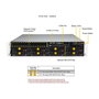 Supermicro Barebone Server SuperServer 2U X13DEI-T con 8 bahias 3.5" Hot-Swap y 2 fuentes de alimentacion de 1200W