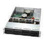 Supermicro Barebone Server SuperServer 2U X13DEI-T con 8 bahias 3.5" Hot-Swap y 2 fuentes de alimentacion de 1200W