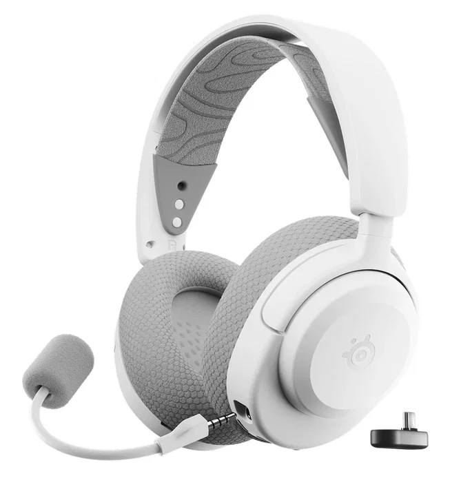 SteelSeries Arctis Nova 3P Auriculares Inalámbricos Blanco