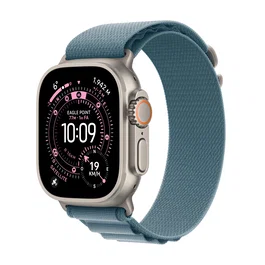 Apple Watch Ultra 3 GPS + Cellular Titanio 49mm Loop Alpine Azul Claro Talla M Smartwatch