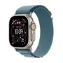 Apple Watch Ultra 3 GPS + Cellular 49 mm Titanio Natural con Loop Alpine Azul Claro Talla M