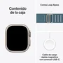 Apple Watch Ultra 3 GPS + Cellular 49 mm Titanio Natural con Loop Alpine Azul Claro Talla M