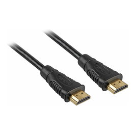 Sharkoon Cable HDMI a HDMI 15m Premium Negro - Conectores Dorados