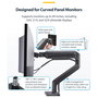 StarTech.com Soporte VESA de Sobremesa para Monitor Curvo de 49 Pulgadas Ultraancho