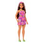 Barbie Muñeca Fashionista Traje De Flores JJN57 Mattel
