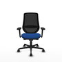 PIQUERAS Y CRESPO Silla de oficina Mardos Azul con Brazos 3D