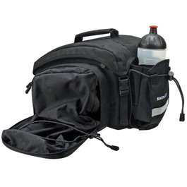 Klickfix Rackpack 1 Plus laterales grandes portaequipajes malla Racktime 27x31x11 cm