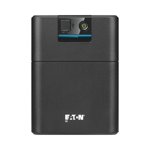 Eaton 5E700D 5E Gen2 SAI UPS 700VA 360W Linea Interactiva Torre Negro 220V-240V 50/60 Hz 2 Tomas Tipo F