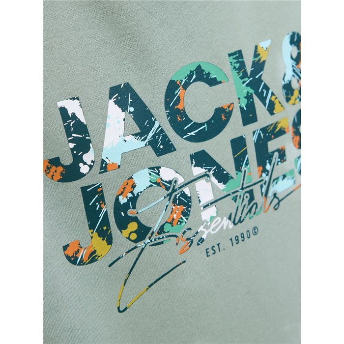 Sudadera sin Capucha Niño Jack & Jones Jjgeplas Crew Neck Azul M