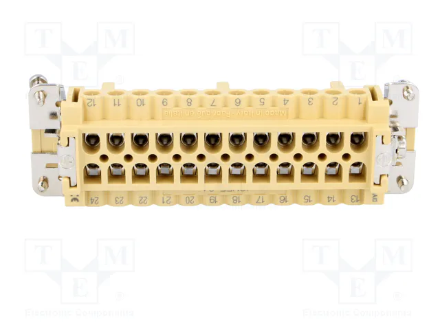 ILME Conector HDC Hembra JEI 24 Pines