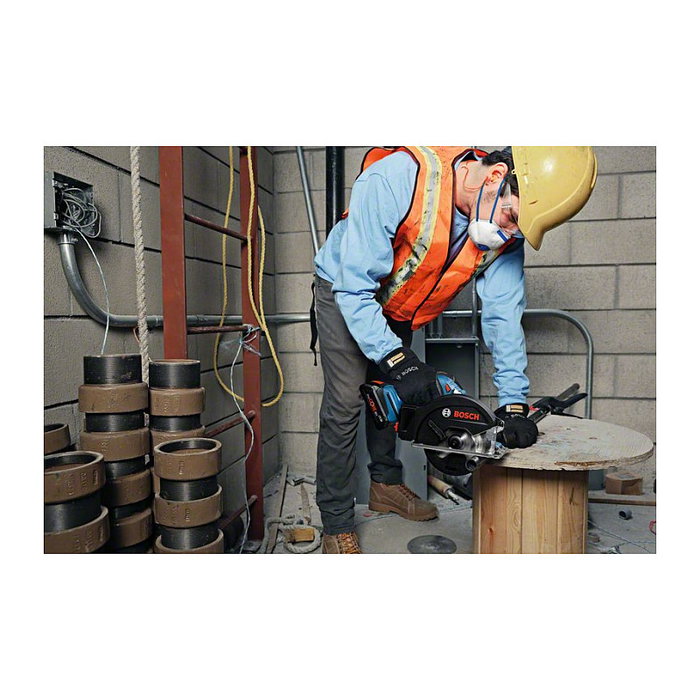 Bosch GKM 18V-50 Professional Sierra Circular a Batería 18V, Herramienta Profesional