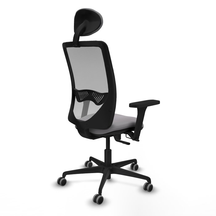 PIQUERAS Y CRESPO Silla de oficina Zulema Gris con mecanismo Sincro/Traslack PIQUERAS Y CRESPO Silla de oficina Zulema Gris con mecanismo Sincro/Traslack