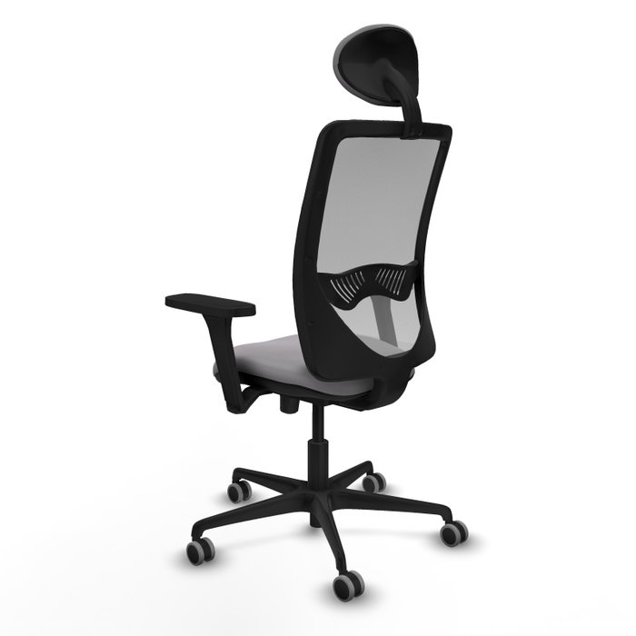 PIQUERAS Y CRESPO Silla de oficina Zulema Gris con mecanismo Sincro/Traslack PIQUERAS Y CRESPO Silla de oficina Zulema Gris con mecanismo Sincro/Traslack