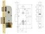 MCM Cerradura de embutir 1 punto 1301-235a311 con acabado latón