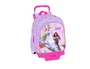 Safta Mochila con Carro Unicorn Academy 33x42x14 cm