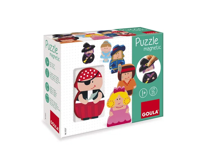 Goula Puzle infantil personajes magnéticos Goula Puzle infantil personajes magnéticos