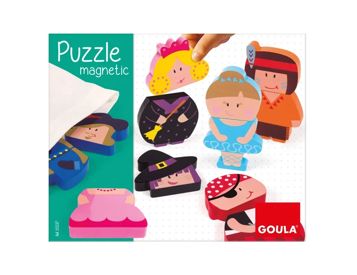 Goula Puzle infantil personajes magnéticos Goula Puzle infantil personajes magnéticos