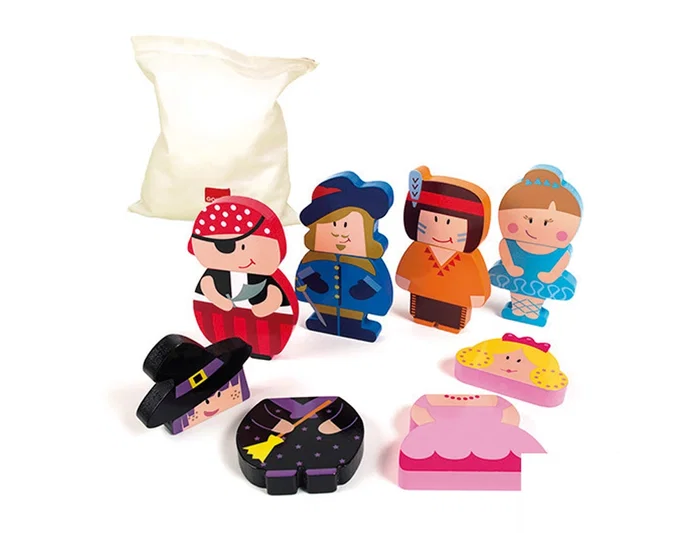 Goula Puzle Infantil Magnético Personajes Fantasía