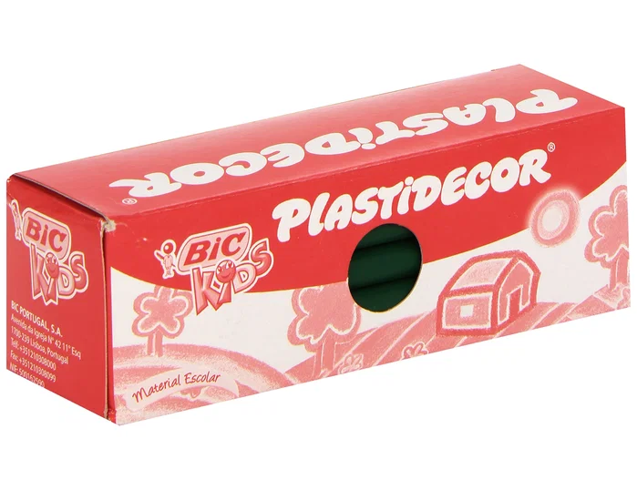 Plastidecor Lápices de Cera Unicolor Verde Oscuro, Caja de 25 unidades Plastidecor Lápices de Cera Unicolor Verde Oscuro, Caja de 25 unidades