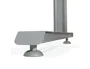 Rocada Ala para mesa serie Metal 60x100 cm gris
