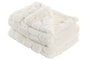 DKD Home Decor Manta de Poliéster para Sofá, Crudo, 130x170 cm