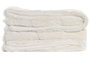 DKD Home Decor Manta de Poliéster para Sofá, Crudo, 130x170 cm