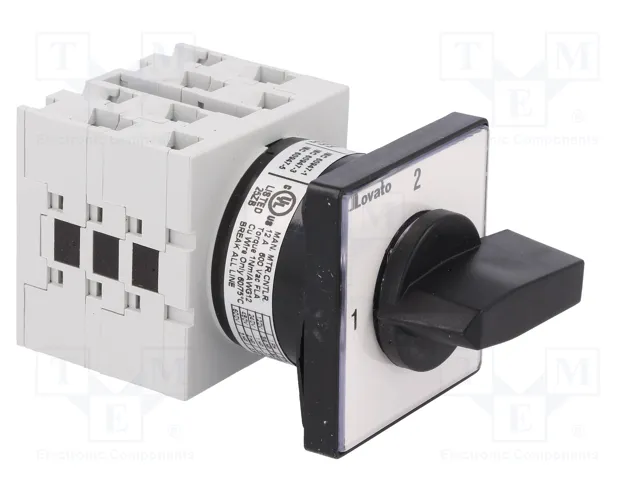 LOVATO ELECTRIC Interruptor de leva GX 16A 2 posiciones