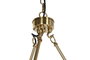 DKD Home Decor Lámpara de Techo Moderna Dorada Metal Cristal 66 x 60 x 66 cm