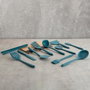 Quid Espumadera Silicona Confort 32 cm Azul (12 Unidades)