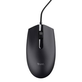 Trust Ratón TM-101 USB 1200 DPI Ambidiestro 3 Botones Negro