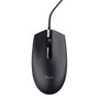 Trust TM-101 Ratón Óptico Ambidextro Negro