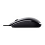 Trust TM-101 Ratón Óptico Ambidextro Negro