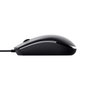 Trust TM-101 Ratón Óptico Ambidextro Negro