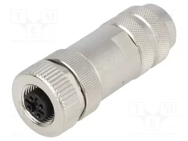LAPP Conector M12 Hembra 5 Pines Recto IP67 Profibus Código B