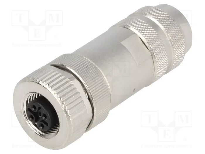 LAPP Conector M12 Hembra 5 Pines Recto IP67 Profibus Código B LAPP Conector M12 Hembra 5 Pines Recto IP67 Profibus Código B