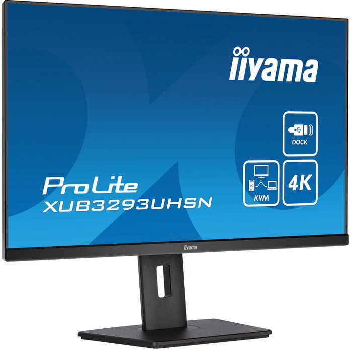 iiyama ProLite XUB3293UHSN-B5 Monitor 32'' 4K IPS USB-C KVM iiyama ProLite XUB3293UHSN-B5 Monitor 32'' 4K IPS USB-C KVM