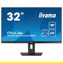 Iiyama ProLite XUB3293UHSN-B5 Monitor 80cm/31.5'' 4K UHD (3840x2160) IPS, 4ms, HDMI, DisplayPort, USB-C 65W, Altavoces, Ajuste en Altura, Negro