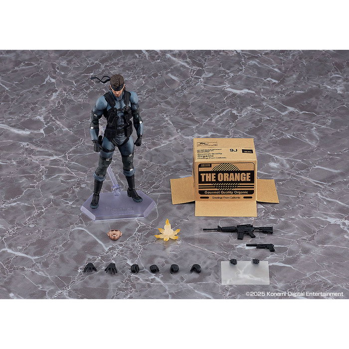 Max Factory Figura Figma Solid Snake MGS2 Ver. Updated Edition 16 cm