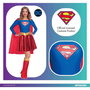 Disfraz adulto w.b. supergirl talla XL 42/44