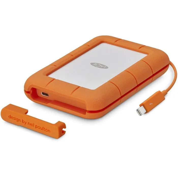 LaCie Disco Duro Portátil Rugged STFR5000800 Externo 5 TB USB Tipo C