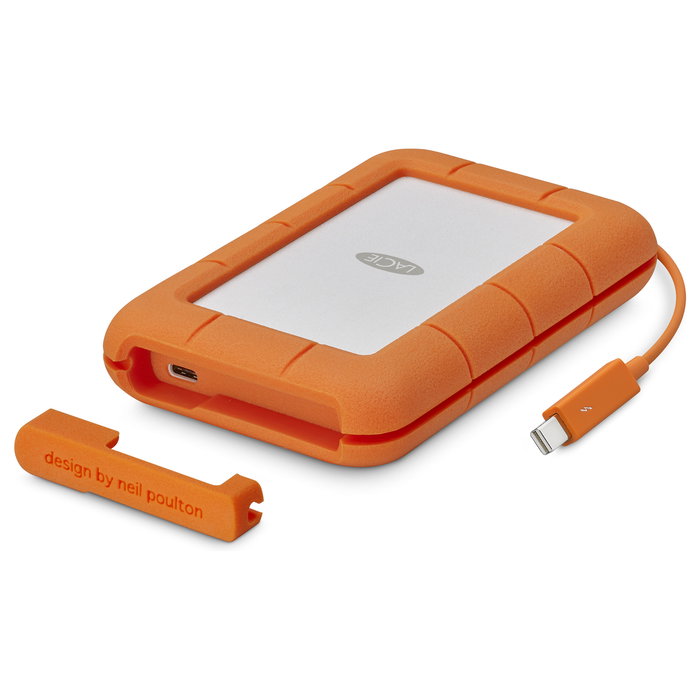 LaCie Rugged USB-C 5 TB Gris, Amarillo LaCie Rugged USB-C 5 TB Gris, Amarillo