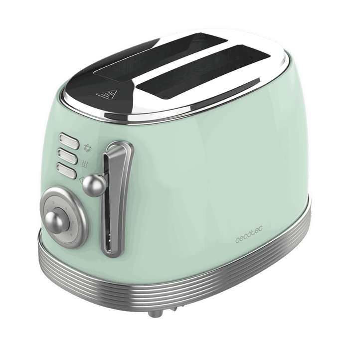 Cecotec Toast and Taste 800 Vintage Light Green Cecotec Toast and Taste 800 Vintage Light Green