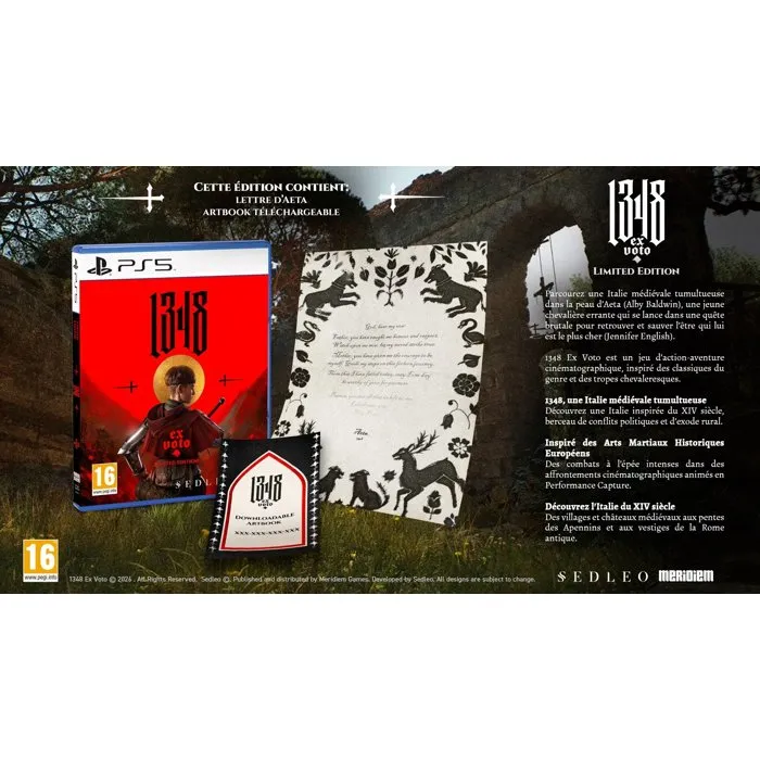 Microids 1348 Ex Voto - Edición Limitada - Juego PS5 Microids 1348 Ex Voto - Edición Limitada - Juego PS5