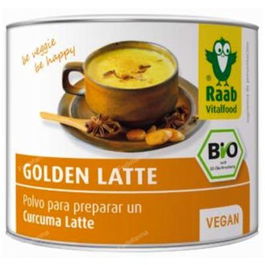 RAAB VITALFOOD Golden Latte Bebida De Cúrcuma En Polvo 70g Bio