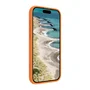 Dbramante1928 Funda trasera para móvil, plástico, naranja, compatible con MagSafe para Apple