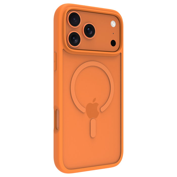 dbramante1928 Grenen Funda trasera naranja con compatibilidad MagSafe para Apple