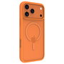 dbramante1928 Grenen Funda trasera naranja con compatibilidad MagSafe para Apple