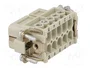 HARTING Han® A Plantilla de Contacto Hembra 10+PE